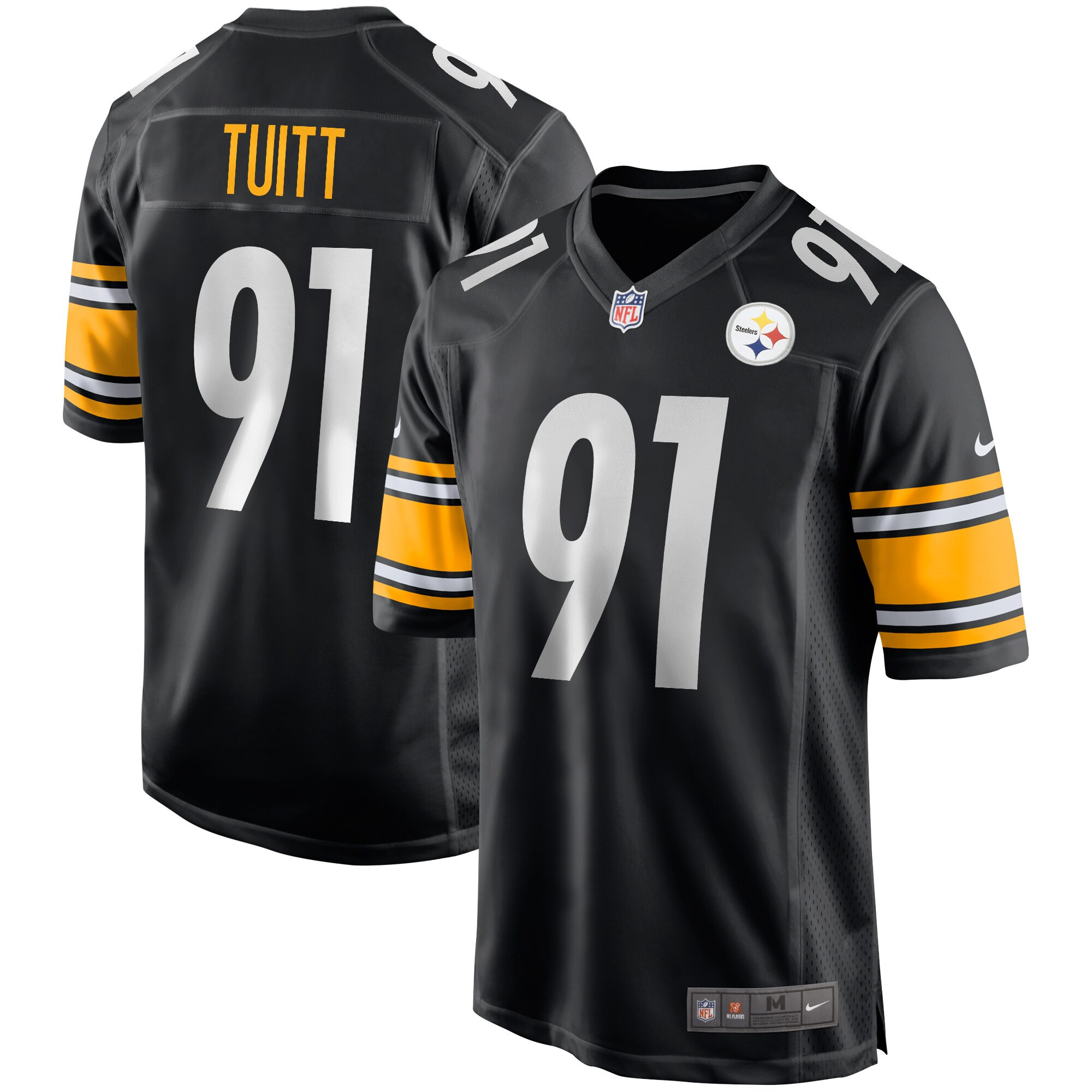 Stephon Tuitt Pittsburgh Steelers Game Jersey - Black Nfl