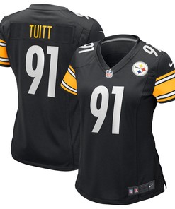 Stephon Tuitt Pittsburgh Steelers Womens Game Jersey - Black Nfl