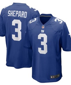 Sterling Shepard 3 New York Giants Game Player Jersey - Royal