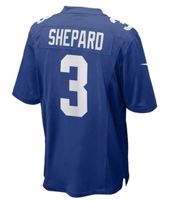 Sterling Shepard 3 New York Giants Game Player Jersey - Royal