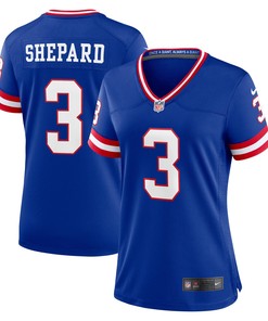 Sterling Shepard New York Giants Womens Classic Player Game Jersey - Royal Nfl