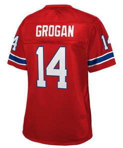 Steve Grogan New England Patriots Nfl Pro Line Womens Retired Player Jersey - Red