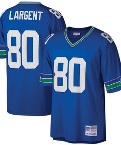 Steve Largent Seattle Seahawks Mitchell & Ness Big & Tall 1985 Retired Player Replica Jersey - Royal Nfl