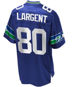 Steve Largent Seattle Seahawks Nfl Pro Line Retired Player Replica Jersey - College Navy
