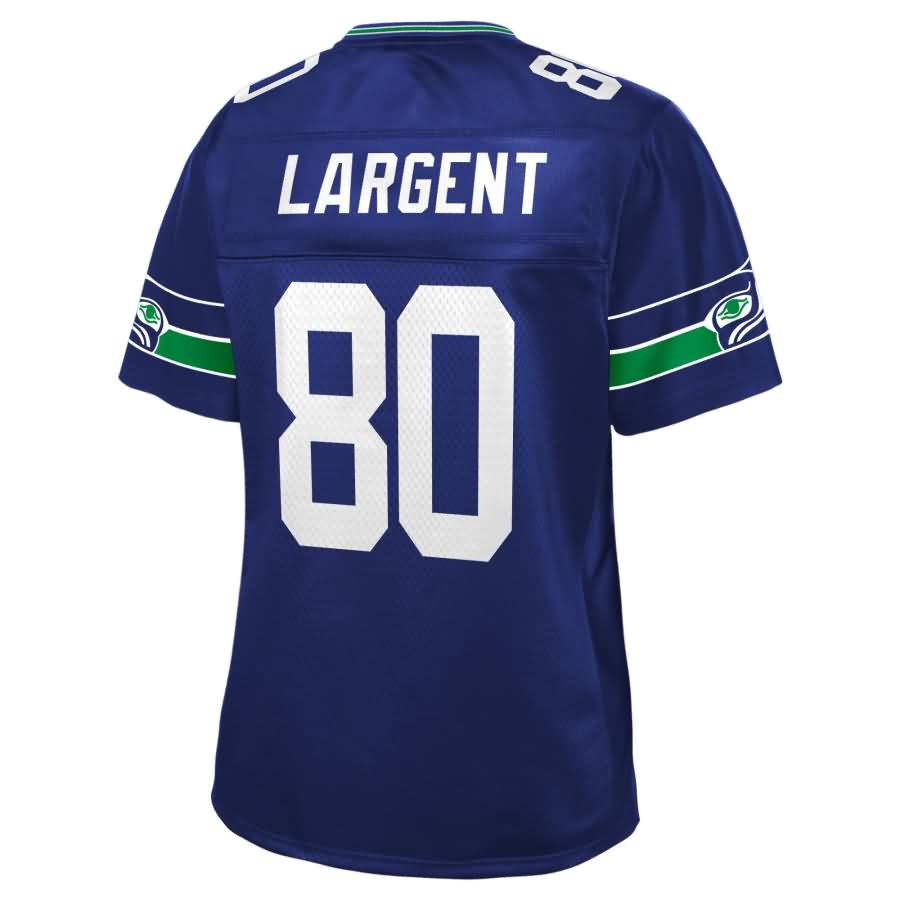 Steve Largent Seattle Seahawks Nfl Pro Line Womens Retired Player Jersey - Royal