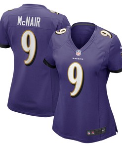 Steve Mcnair Baltimore Ravens Womens Game Retired Player Jersey - Purple Nfl