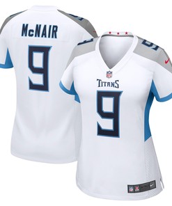 Steve Mcnair Tennessee Titans Womens Retired Game Jersey - White Nfl