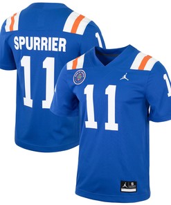 Steve Spurrier Florida Gators Jordan Brand Alternate Ring Of Honor Replica Jersey - Royal Ncaa