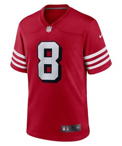 Steve Young 8 San Francisco 49ers Retired Alternate Game Jersey - Scarlet