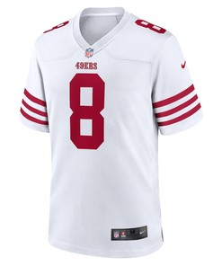 Steve Young 8 San Francisco 49ers Retired Player Game Jersey - White