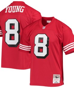 Steve Young San Francisco 49ers Mitchell & Ness 1994 Legacy Replica Jersey - Scarlet Nfl