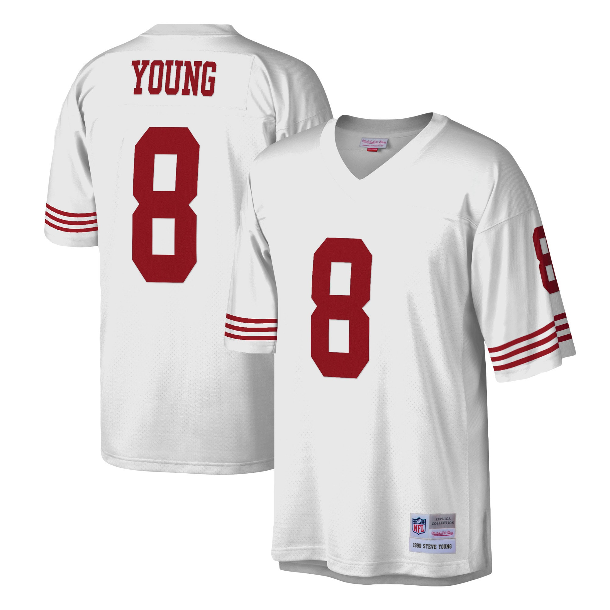 Steve Young San Francisco 49ers Mitchell & Ness Legacy Replica Jersey - White Nfl