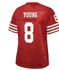 Steve Young San Francisco 49ers Nfl Pro Line Womens Retired Player Jersey - Scarlet