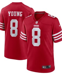Steve Young San Francisco 49ers Retired Player Game Jersey - Scarlet Nfl