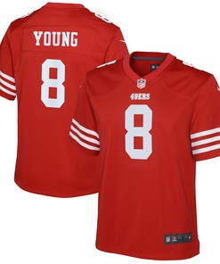 Steve Young San Francisco 49ers Retired Player Game Jersey - Scarlet Nfl