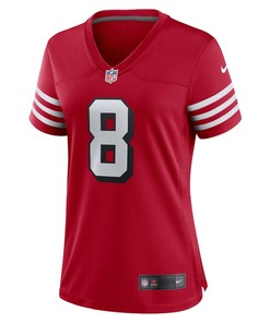 Steve Young San Francisco 49ers Women's Alternate Game Jersey - Scarlet
