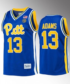 Steven Adams 13 Pitt Panthers Royal Jersey Retro Basketball Alumni