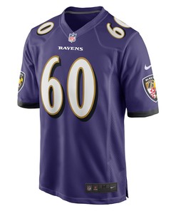 Steven Means Baltimore Ravens Game Player Jersey - Purple