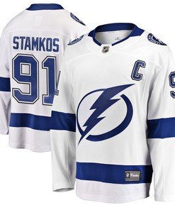 Steven Stamkos Tampa Bay Lightning Fanatics Branded Breakaway Player Jersey - White Nhl