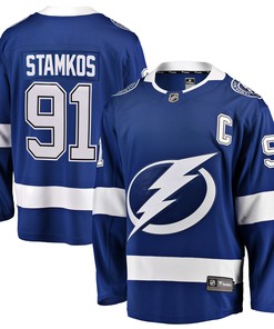 Steven Stamkos Tampa Bay Lightning Fanatics Branded Home Breakaway Player Jersey - Blue Nhl