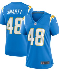 Stone Smartt Los Angeles Chargers Womens Game Player Jersey - Powder Blue Nfl