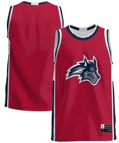 Stony Brook Seawolves Basketball Jersey - Red Ncaa