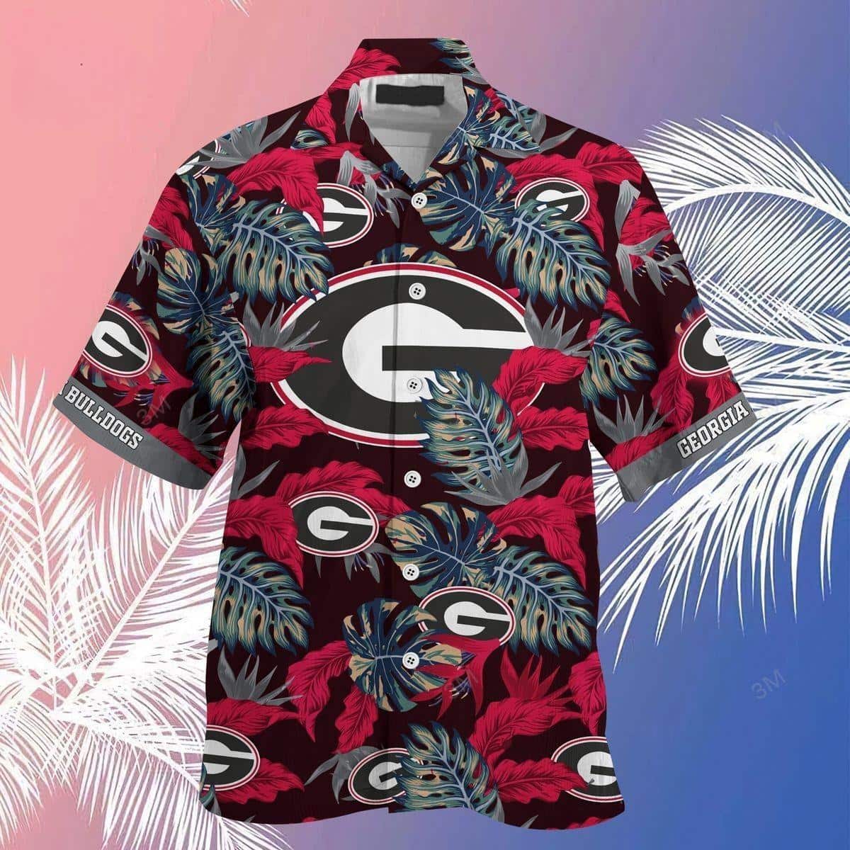 Stress Blessed And Georgia Bulldogs Obsessed Uga Hawaiian Shirt