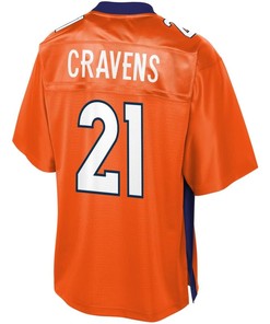 Sua Cravens Denver Broncos Nfl Pro Line Player Jersey - Orange
