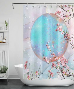 Sun Shower Curtain Home Decor