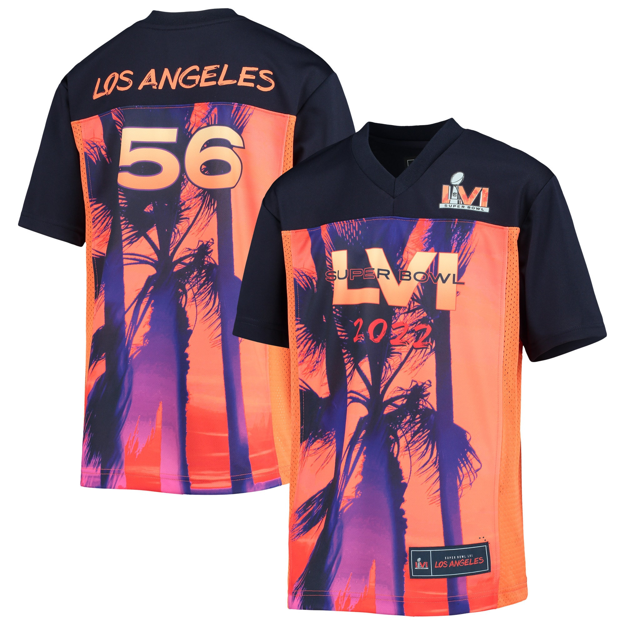 Super Bowl Lvi Game Jersey - Red/black Nfl