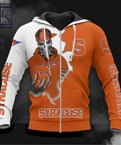 Syracuse Orange Hip Hop Skeleton Hoodie 3D