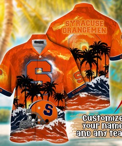 Syracuse Orange NCAA Best Hawaiian Shirt Ever- Customize Any Team Any League