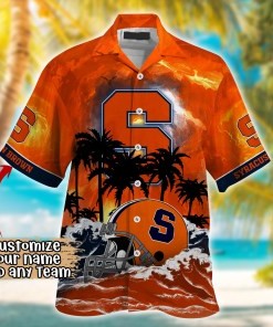 Syracuse Orange NCAA Best Hawaiian Shirt Ever- Customize Any Team Any League