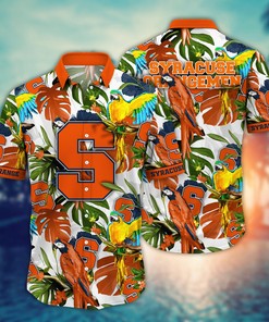 Syracuse Orange NCAA Flower Hawaii Shirt For Fans Ver 1