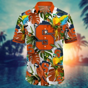 Syracuse Orange NCAA Flower Hawaii Shirt For Fans Ver 1