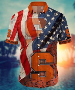 Syracuse Orange NCAA Flower Hawaii Shirt For Fans Ver 10