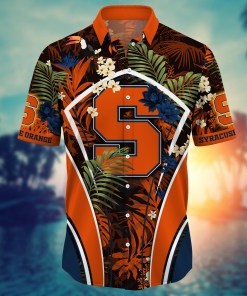 Syracuse Orange NCAA Flower Hawaii Shirt For Fans Ver 13