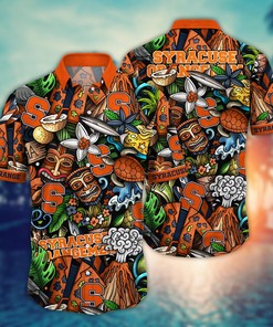 Syracuse Orange NCAA Flower Hawaii Shirt For Fans Ver 16