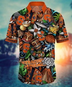 Syracuse Orange NCAA Flower Hawaii Shirt For Fans Ver 16