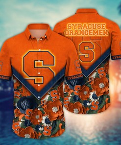 Syracuse Orange NCAA Flower Hawaii Shirt For Fans Ver 18