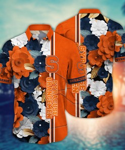Syracuse Orange NCAA Flower Hawaii Shirt For Fans Ver 24