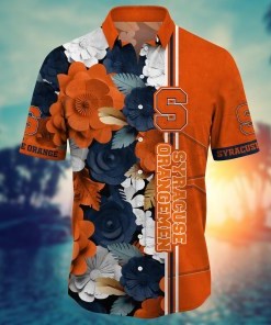 Syracuse Orange NCAA Flower Hawaii Shirt For Fans Ver 24