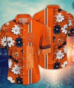 Syracuse Orange NCAA Flower Hawaii Shirt For Fans Ver 25