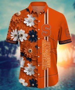 Syracuse Orange NCAA Flower Hawaii Shirt For Fans Ver 25