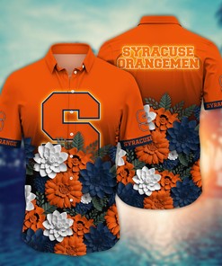 Syracuse Orange NCAA Flower Hawaii Shirt For Fans Ver 26