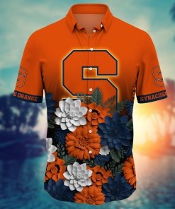 Syracuse Orange NCAA Flower Hawaii Shirt For Fans Ver 26