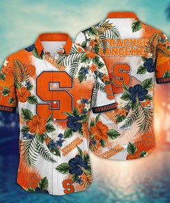 Syracuse Orange NCAA Flower Hawaii Shirt For Fans Ver 27