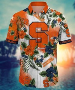Syracuse Orange NCAA Flower Hawaii Shirt For Fans Ver 27