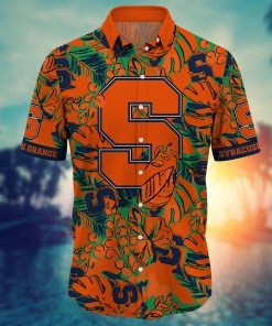 Syracuse Orange NCAA Flower Hawaii Shirt For Fans Ver 29