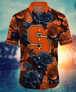 Syracuse Orange NCAA Flower Hawaii Shirt For Fans Ver 34